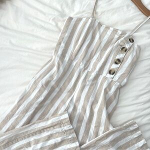 Striped Jumpsuit